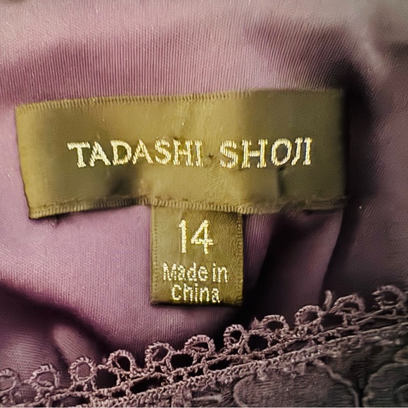 Tadashi Shoji Purple Lace Dress - Picture 6 of 6
